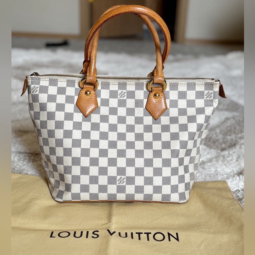 Louis Vuitton Saleya PM Damier Azure Satchel Bag